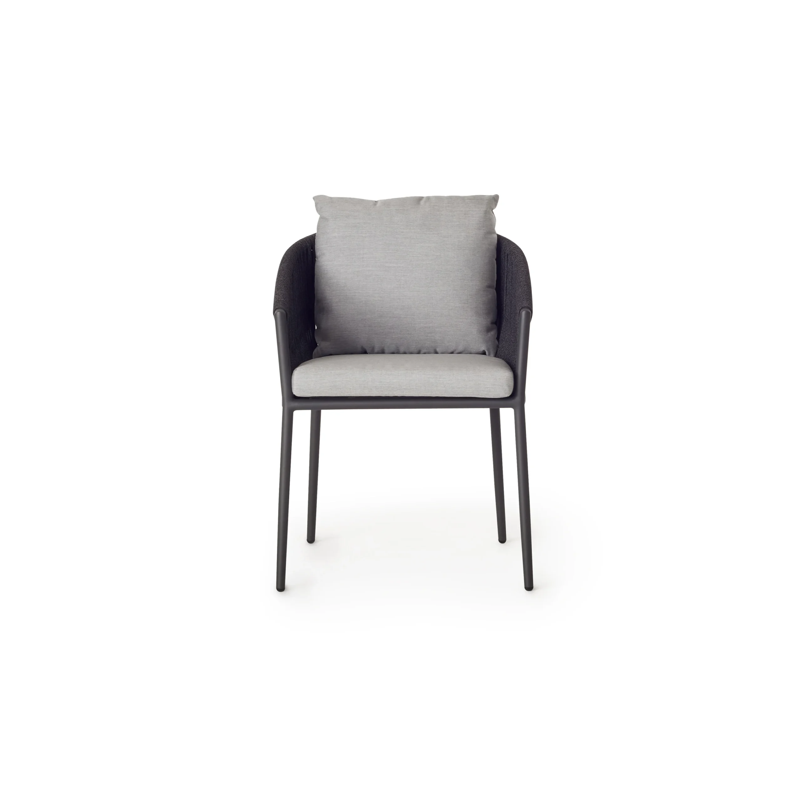 Nusa Lounge Chair in Charcoal Aluminum thumbnail 5