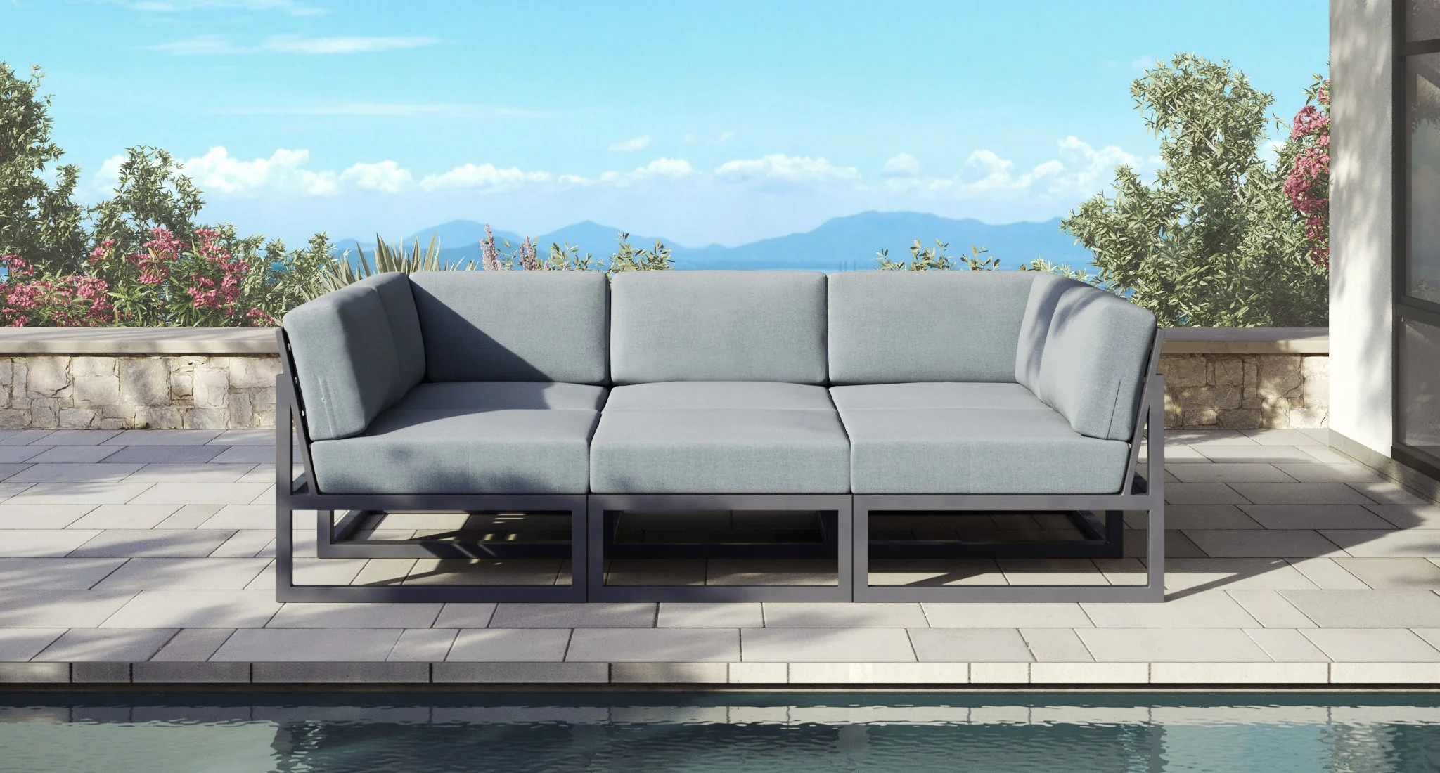 Baba Aluminum Outdoor Daybed