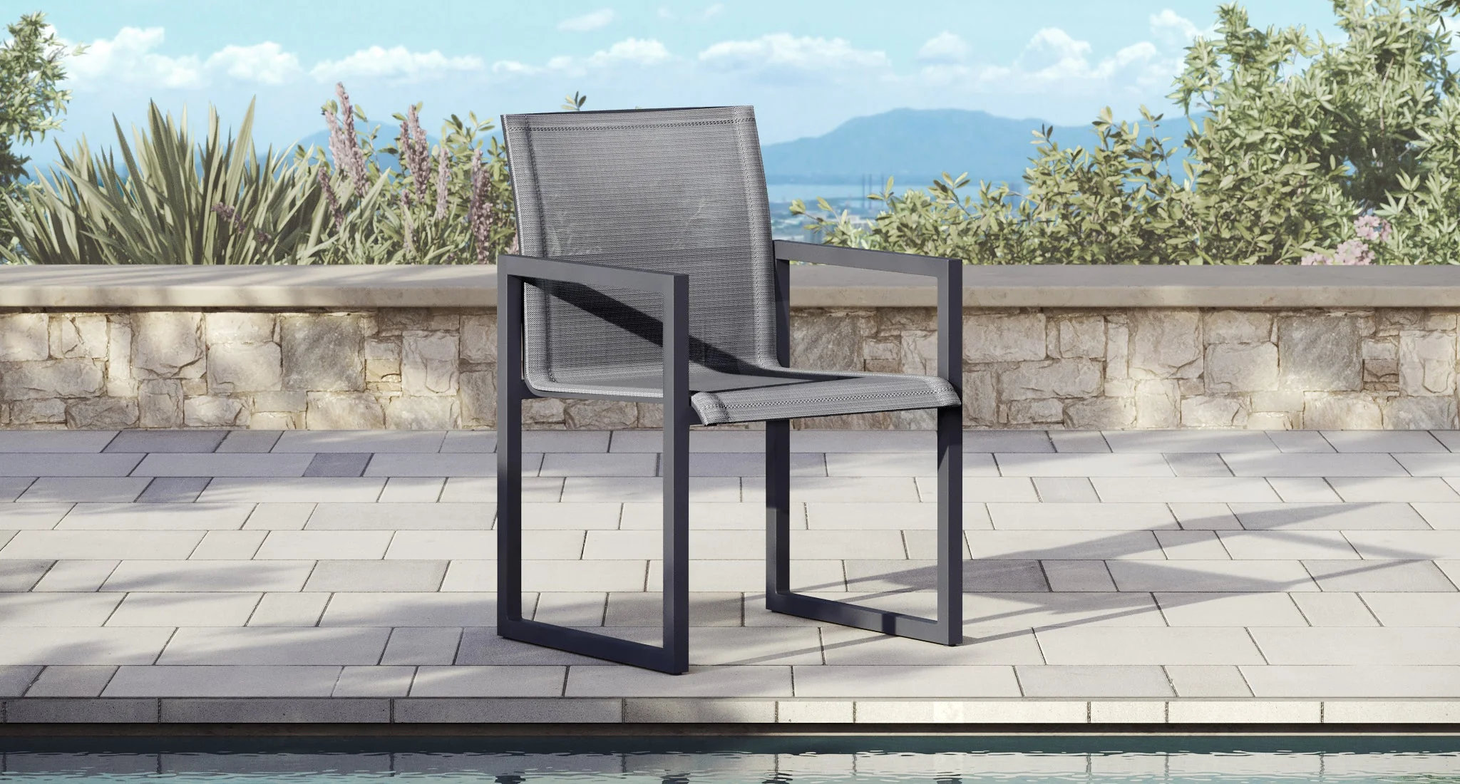 Baba  Aluminum Outdoor Dining Chair