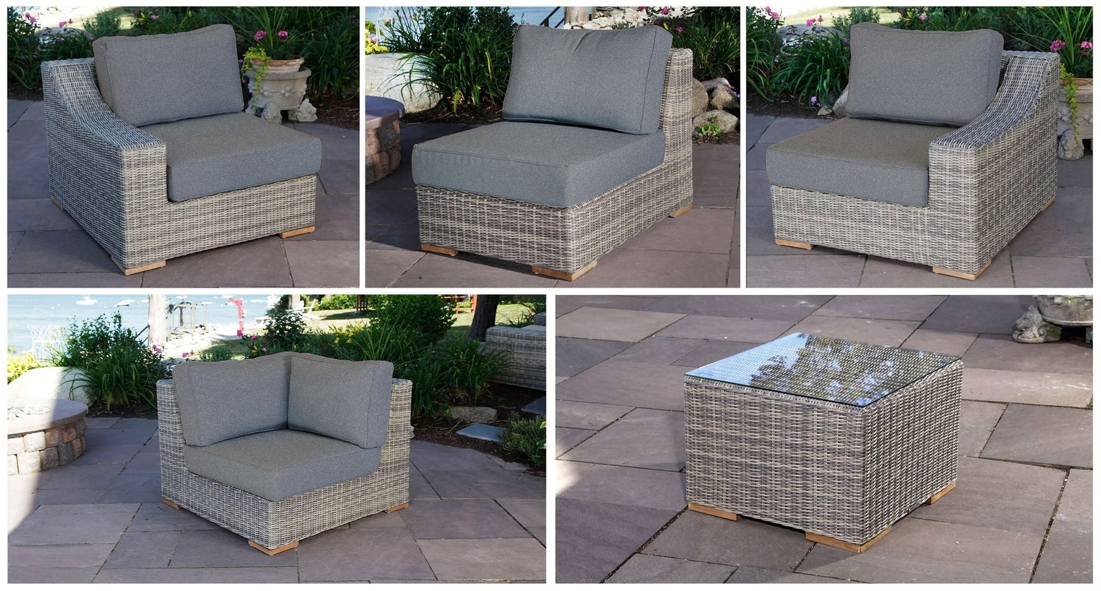 Lotus Outdoor Sectional thumbnail 3