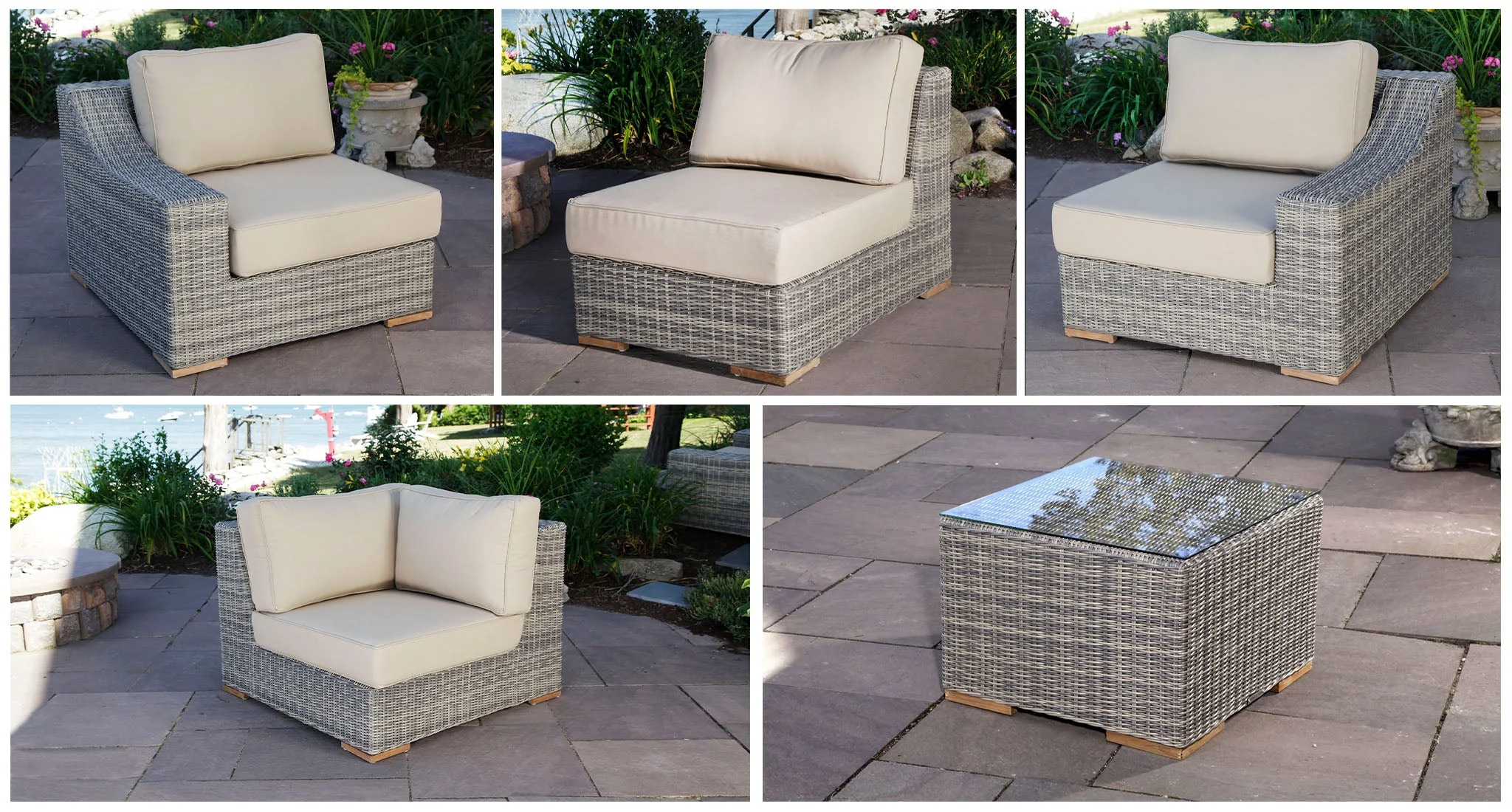 Lotus Outdoor Sectional thumbnail 5