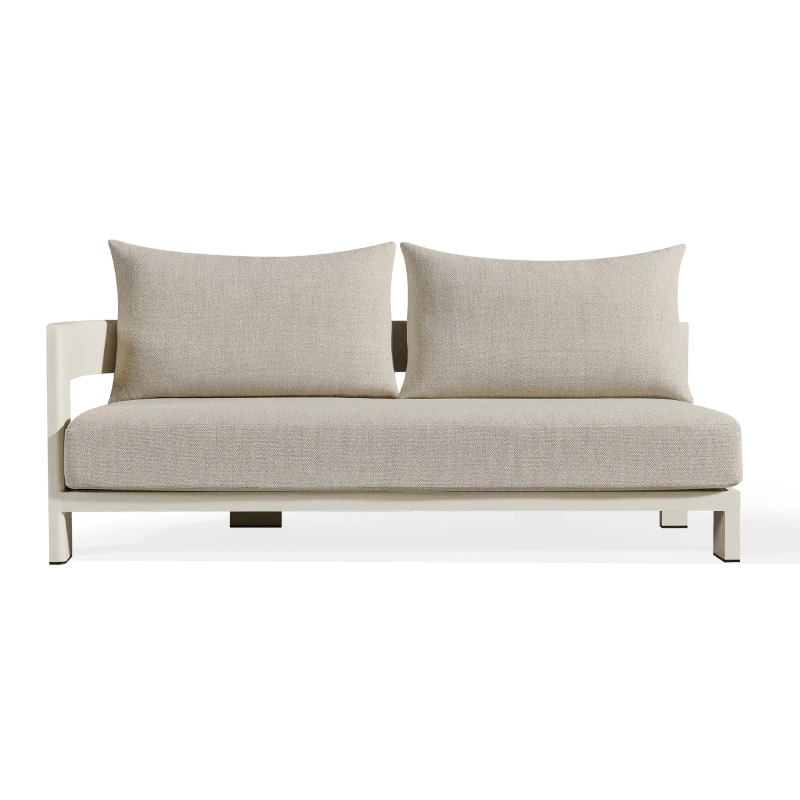 Riverside Aluminum 2 Seat 1 Arm Left