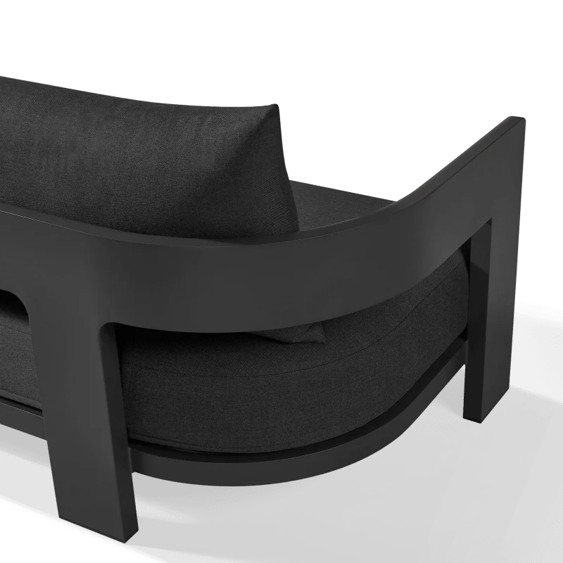 Riverside Aluminum 3 Seat Sofa thumbnail 4