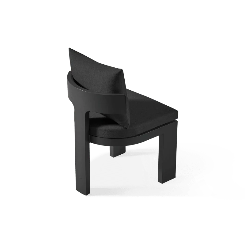 Riverside Aluminum Armless Dining Chair thumbnail 4