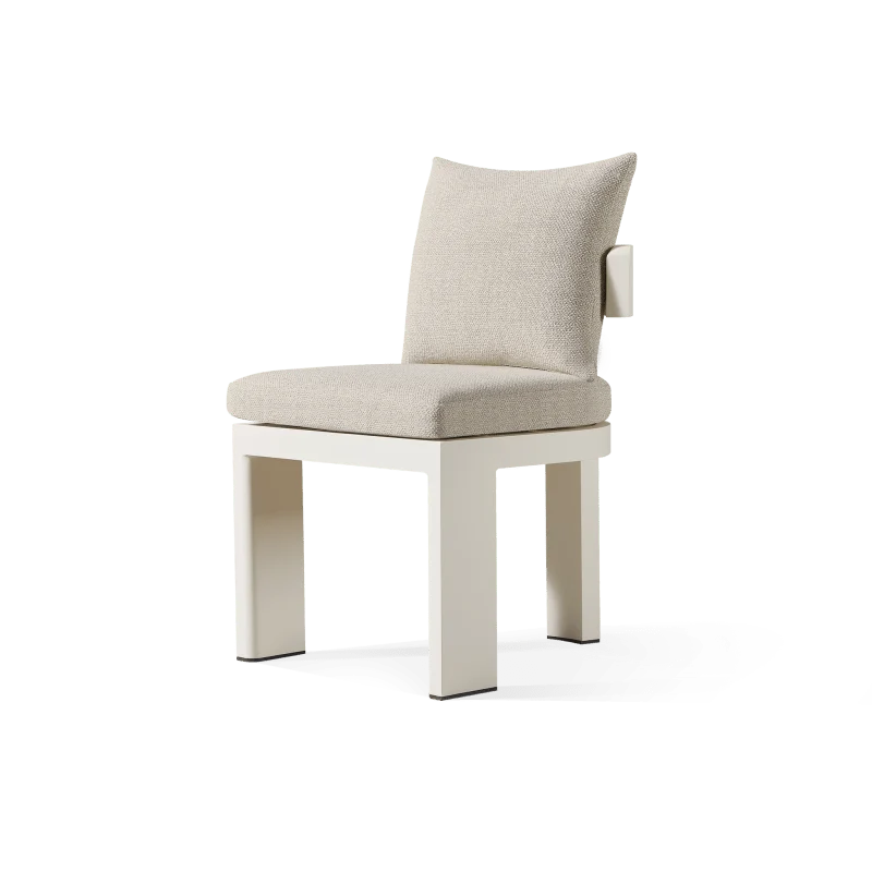 Riverside Aluminum Armless Dining Chair thumbnail 5