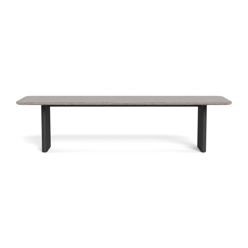 Riverside Aluminum Stone Dining Table 120" thumbnail 3