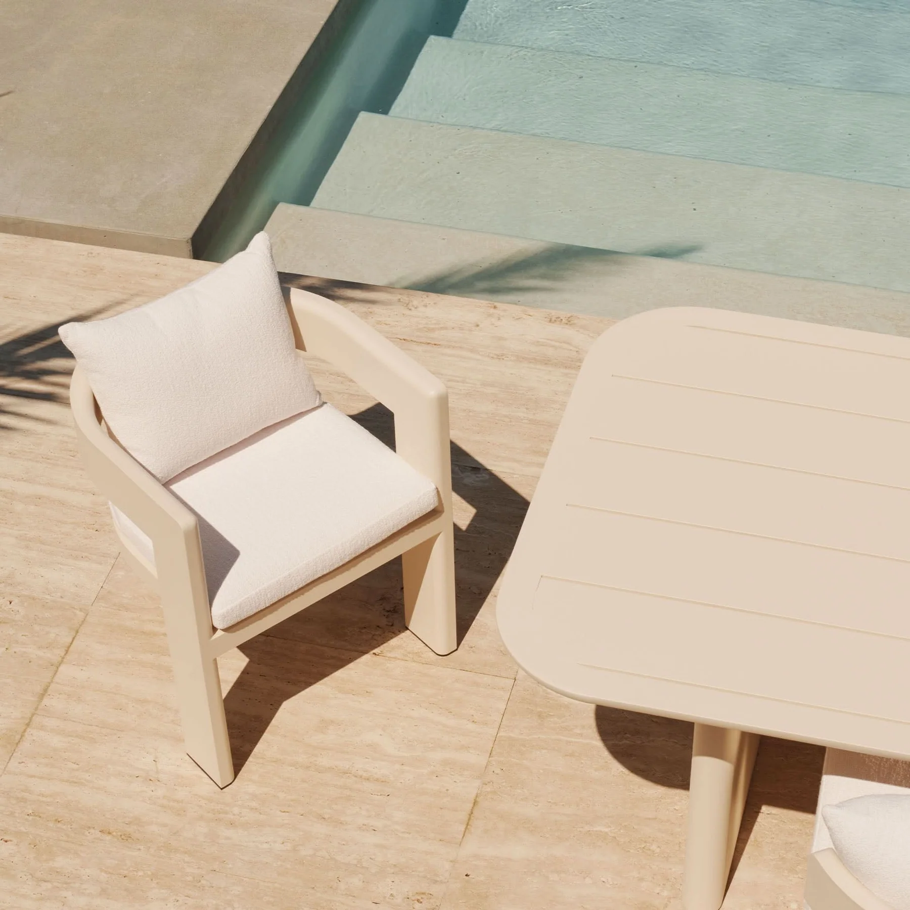 Riverside Aluminum Dining Chair thumbnail 5