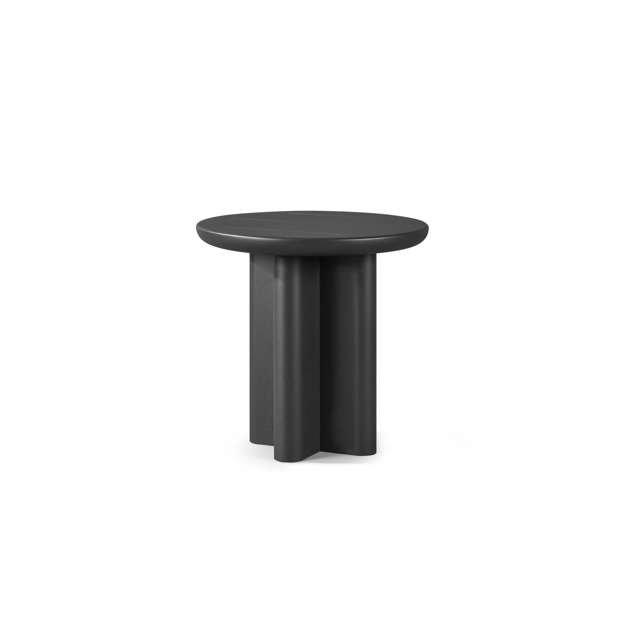 Riverside Aluminum Round Slatted Side Table thumbnail 3