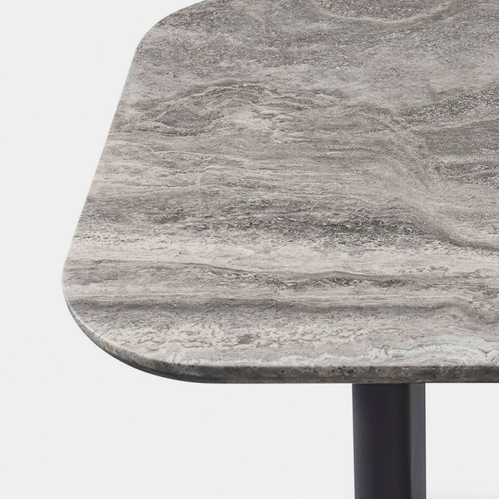 Riverside Aluminum Stone Dining Table 81" thumbnail 5